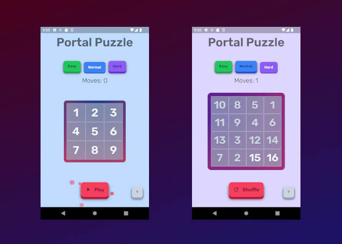 Portal Puzzle app